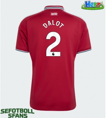 Manchester United Diogo Dalot #2 Hemmatröja 2026-27 Kortärmad